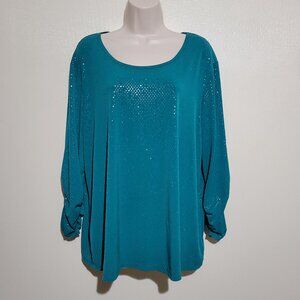 Susan Graver Long Sleeve Top